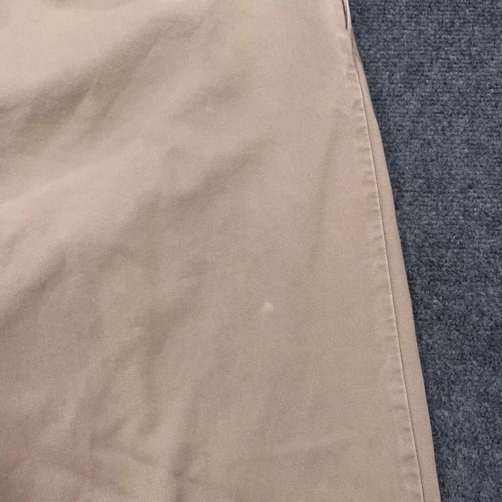 VTG Polo Ralph Lauren Polo Chinos Mens 38x32 Double Pleated Khaki Preppy Grandpa